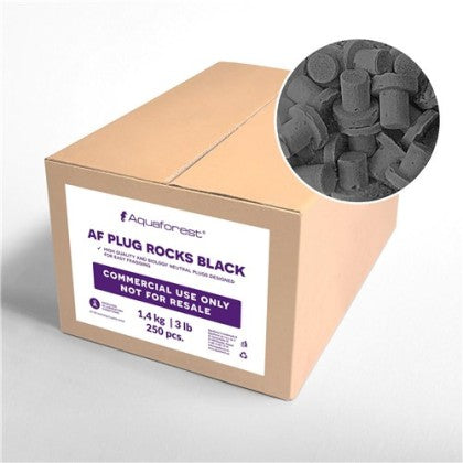 AF Plug Rocks Black 250 pcs. Commercial