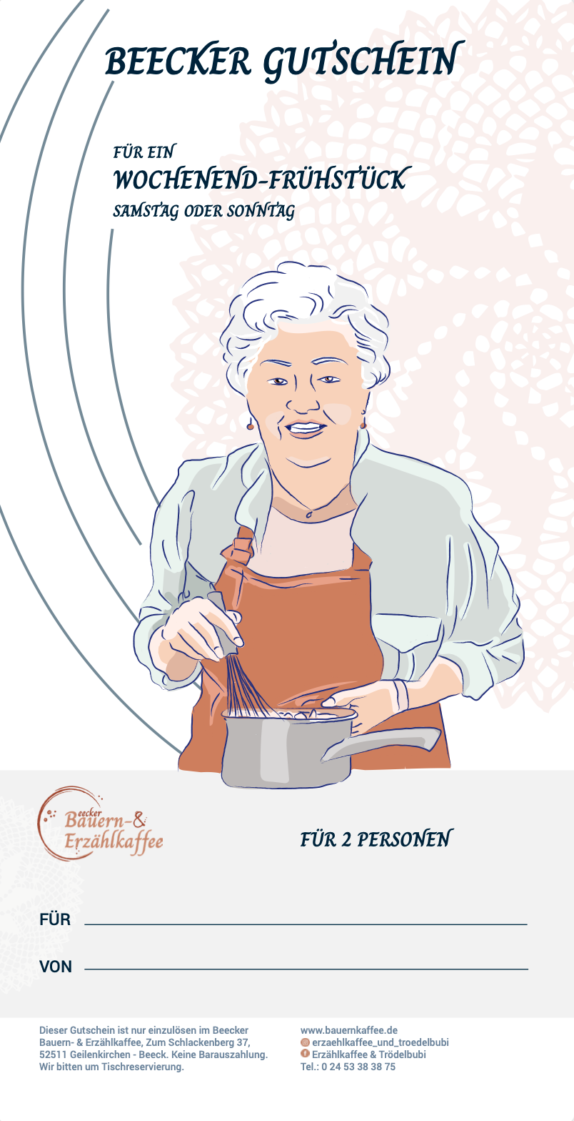 Gutschein für das Erzählkaffee