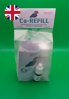 CA Refill, Wassertest Meerwasser, nachhaltig, CA Test, Korallenwächter