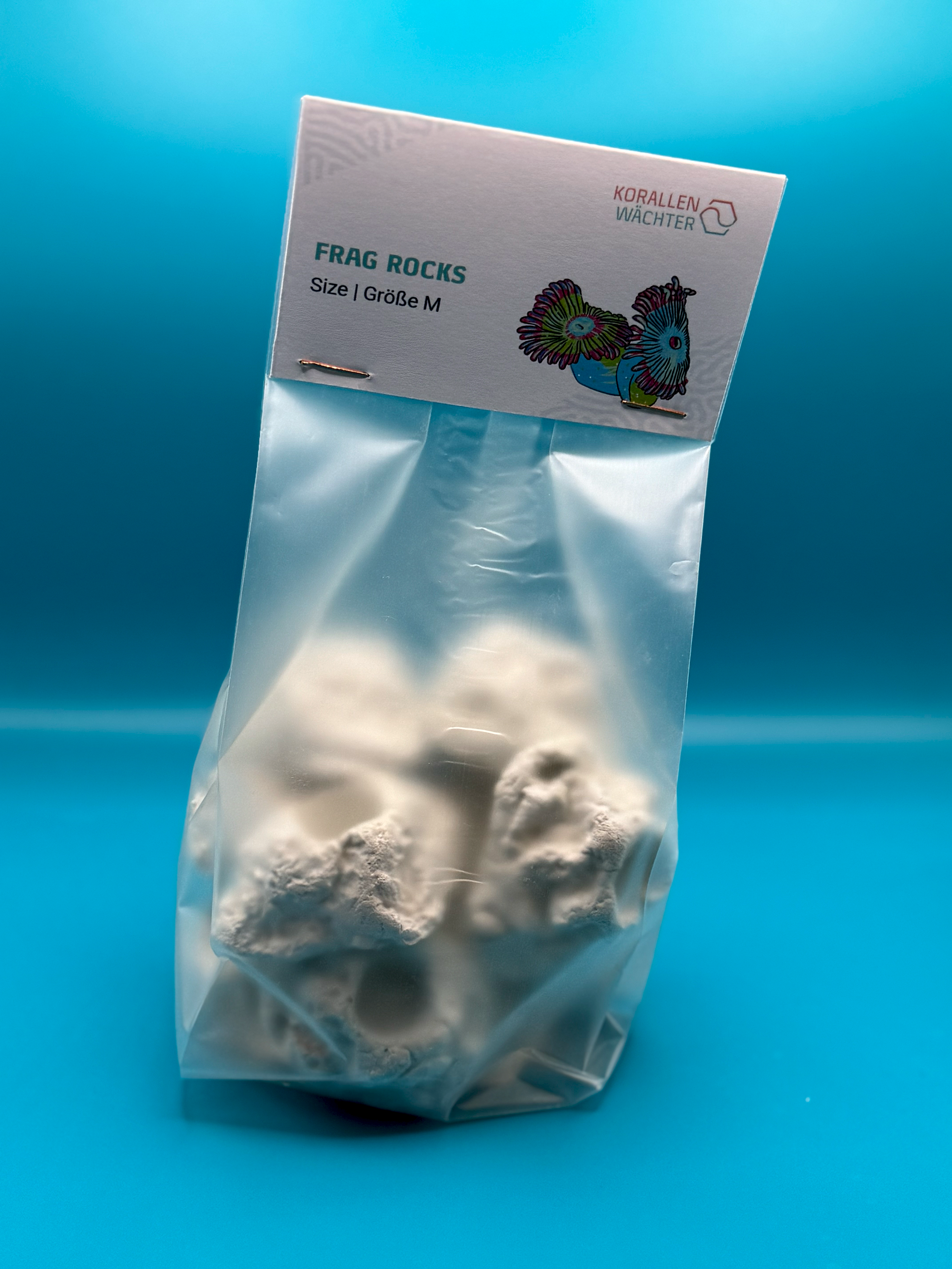 Korallen-Ablegerstein aus Riffkeramik, Größe {{size}}, geeignet für Meerwasseraquarien