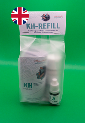KH Refill, Wassertest Meerwasser, nachhaltig, KH Test, Korallenwächter