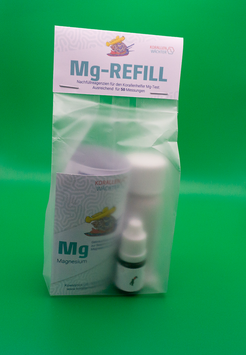 MG Test Kit, nachhaltig, Wassertest Meerwasser, Digital, App, Korallenwächter
