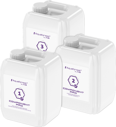 Components Pro 1+, 2+, 3+  3x5 l