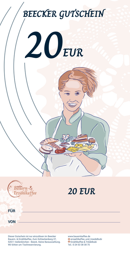 Gutschein für das Erzählkaffee