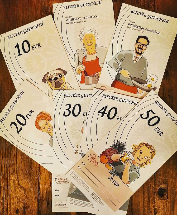 Gutschein für das Erzählkaffee