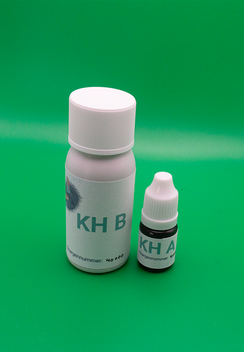 KH Test Kit, nachhaltig, Wassertest Meerwasser, Digital, App, Korallenwächter