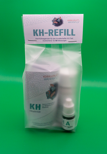 KH Test Kit, nachhaltig, Wassertest Meerwasser, Digital, App, Korallenwächter
